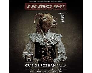 Bilety na koncert OOMPH! | NOWY TERMIN w Poznaniu - 07-11-2023