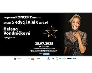 Bilety na koncert Helena Vondráčková, 5 edycja Alei Gwiazd w Szczecinie - 28-07-2023