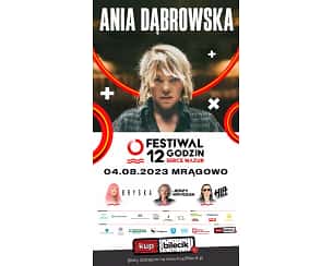 Bilety na Festiwal 12 godzin - Serce Mazur - Festiwal gwiazd w Mrągowie!