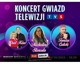 Bilety na koncert Gwiazd Telewizji TVS w Nowym Mieście Lubawskim - 14-10-2023