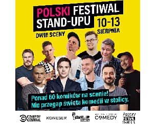 Bilety na kabaret Polski Festiwal Stand-upu w Warszawie - 10-08-2023