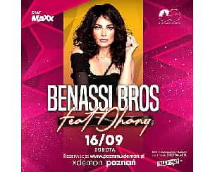 Bilety na koncert BENASSI BROS Feat Dhany w Poznaniu - 16-09-2023