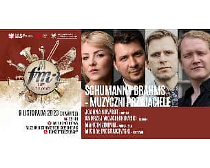 Bilety na koncert 21 FMR Schumann i Brahms – muzyczni przyjaciele w Skierniewicach - 09-11-2023