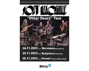 Bilety na koncert SOFT MACHINE "Other Doors" Tour w Poznaniu - 26-11-2023