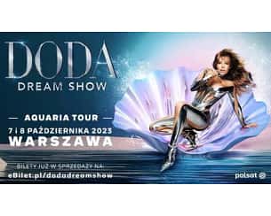 Bilety na koncert Doda. Dream Show - Aquaria Tour w Warszawie - 07-10-2023