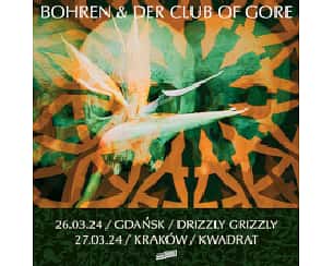 Bilety na koncert BOHREN & DER CLUB OF GORE w Krakowie - 27-03-2024