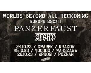Bilety na koncert PANZERFAUST + AFSKY w Poznaniu - 26-10-2023