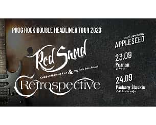 Bilety na koncert Red Sand & Retrospective (gość specjalny: Appleseed) - Poznań, 23.09.2023 - 23-09-2023