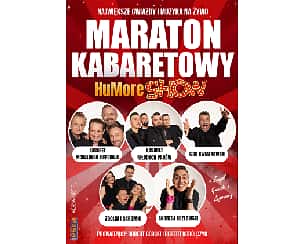 Bilety na kabaret Maraton Kabaretowy HuMore Show w Gdyni - 25-11-2023