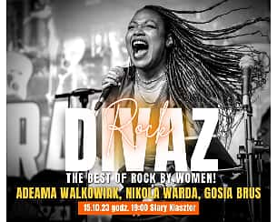 Bilety na koncert ROCK DIVAZ - The best of rock by women! we Wrocławiu - 15-10-2023 Bilety na koncert ROCK DIVAZ - The best of rock by women! we Wrocławiu - 15-10-2023