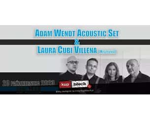 Bilety na koncert Adam Wendt acoustic set & Laura Cubi Villena - Strefa Dobrej Muzyki w Kostrzynie nad Odrą - 20-10-2023