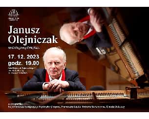 Bilety na koncert Janusz Olejniczak - recital legendy fortepianu w Pile - 17-12-2023
