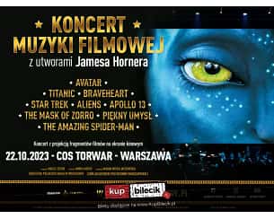 Bilety na koncert Muzyki Filmowej z utworami Jamesa Hornera w Warszawie - 06-12-2024