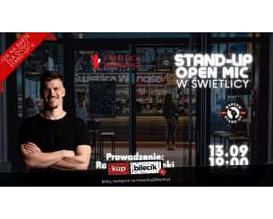Bilety na kabaret Warsaw Stand-up - Stand-up Open Mic - Warsaw Stand-up x Roman Kostelecki w Warszawie - 13-09-2023