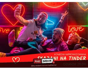 Bilety na kabaret Czwarty Kolo u Wozu - Skazani na Tinder - komedia improwizowana w Gdańsku - 28-09-2023