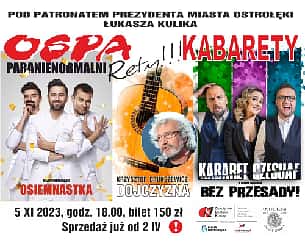 Bilety na kabaret OSPA 2023 w Ostrołęce - 05-11-2023
