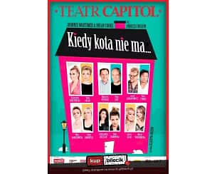 Bilety na spektakl Kiedy kota nie ma... - Wspaniała komedia! - Lublin - 30-09-2023
