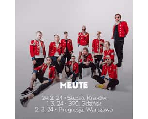 Bilety na koncert MEUTE w Warszawie - 02-03-2024