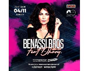 Bilety na koncert Benassi Bros feat Dhany // X-Demon Wrocław - 04-11-2023