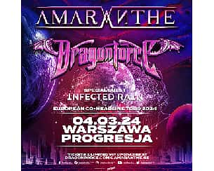 Bilety na koncert Amaranthe & Dragonforce – European Co-Headline Tour 2024 w Warszawie - 04-03-2024