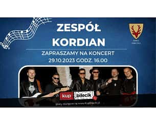 Bilety na koncert Zespół Kordian w Osiecznej - 29-10-2023