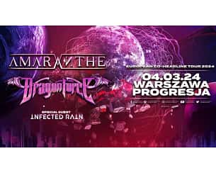 Bilety na koncert Amaranthe & Dragonforce - European Co-Headline Tour 2024 w Warszawie - 04-03-2024