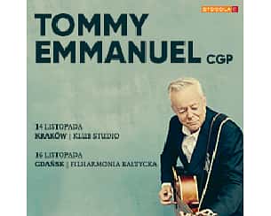 Bilety na koncert Tommy Emmanuel w Krakowie - 14-11-2023