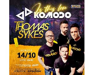 Bilety na koncert KOMODO & THOMAS SYKES we Wrocławiu - 14-10-2023