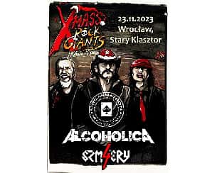 Bilety na koncert Xmass Rock Giants Tribute Party: Alcoholica, Orgasmatron, 4 Szmery we Wrocławiu - 23-11-2023
