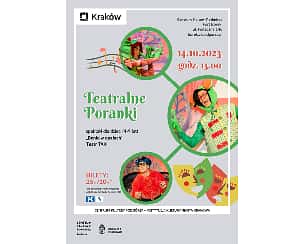 Bilety na spektakl Teatralne Poranki w Forcie Borek "Benio w opałach" - Kraków - 14-10-2023