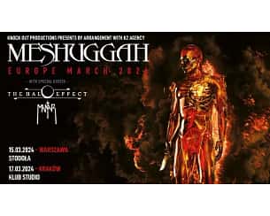 Bilety na koncert Meshuggah + The Halo Effect + Mantar w Krakowie - 17-03-2024