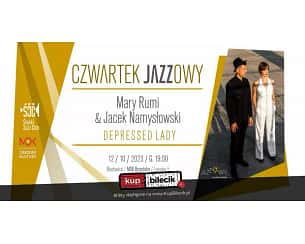 Bilety na koncert Mary Rumi & Jacek Namysłowski - Czwartek Jazzowy w Mysłowicach - 12-10-2023