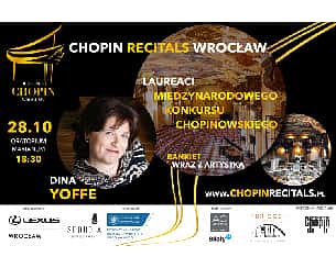 Bilety na koncert DINA YOFFE - CHOPIN RECITALS WROCŁAW - 28-10-2023