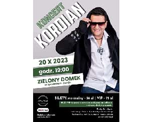 Bilety na koncert Kordian w Rymanowie Zdroju - 20-10-2023