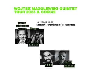 Bilety na koncert WOJTEK MAZOLEWSKI QUINTET - TOUR 2023 | SZCZECIN - 10-12-2023