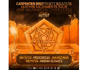 Bilety na koncert PERTURBATOR x CARPENTER BRUT + HO99O9 w Gliwicach - 09-11-2023