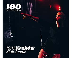 Bilety na koncert Igo | Kraków - 07-12-2023
