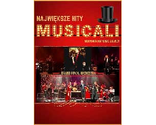 Bilety na koncert NAJWIĘKSZE HITY MUSICALI w Słupsku - 30-04-2023