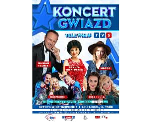 Bilety na koncert GWIAZD TELEWIZJI TVS w Czechowicach-Dziedzicach - 20-01-2024