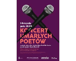 Bilety na koncert ,,Koncert Umarłych Poetów" w Warszawie - 05-11-2023