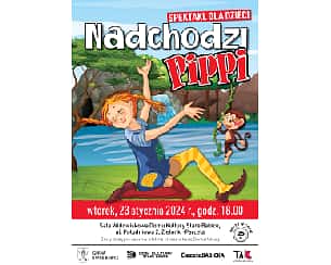 Bilety na koncert Nadchodzi Pippi - spektakl dla dzieci w Zielonkach-Parceli - 23-01-2024