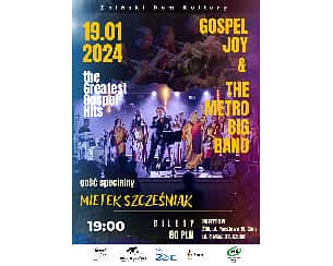 Bilety na koncert GOSPEL JOY & THE METRO BIG BAND  w Żninie - 19-01-2024