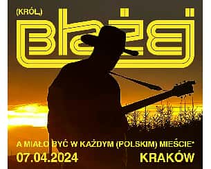 Bilety na koncert Błażej Król | Kraków | Forty Kleparz - 07-04-2024