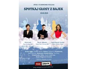 Bilety na spektakl Spotkaj Głosy z Bajek - Białystok - 03-02-2024