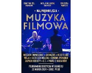 Bilety na koncert Najpiękniejsza Muzyka Filmowa w Gdańsku - 23-03-2024