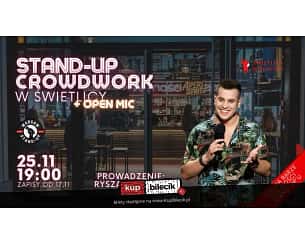 Bilety na koncert Warsaw Stand-up - Crowdwork, Open mic, Stand-up - Warsaw Stand-up x Ryszard Mazur - 25-11-2023