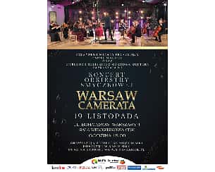 Bilety na koncert Okriestry Smyczkowej "Warsaw Camerata" w Pruszkowie - 19-11-2023