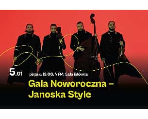 Bilety na koncert Gala Noworoczna | Janoska Style we Wrocławiu - 05-01-2024