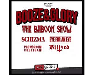Bilety na koncert Booze & Glory - 15 lecie - Booze & Glory w Gdyni - 19-04-2024