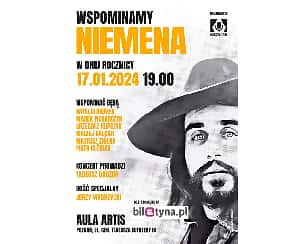 Bilety na koncert Wspominamy Niemena w Poznaniu - 17-01-2024